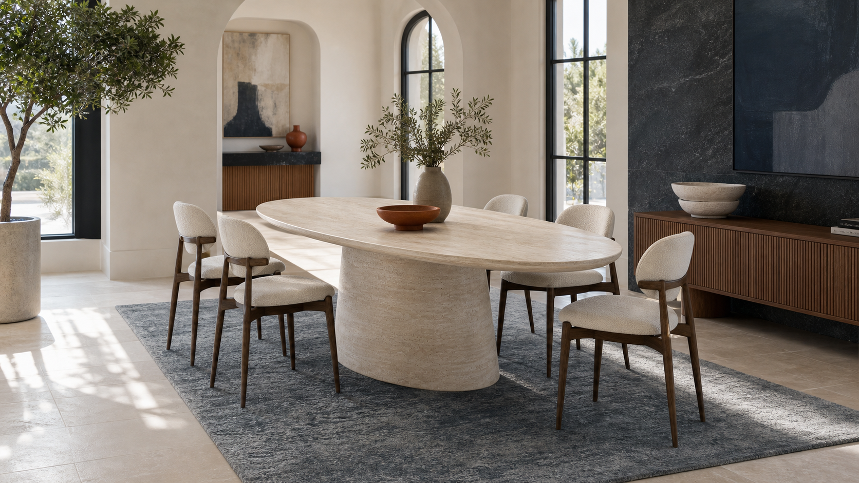 The Flow Advantage: Why Oval Dining Tables Work in Refined Interiors ...