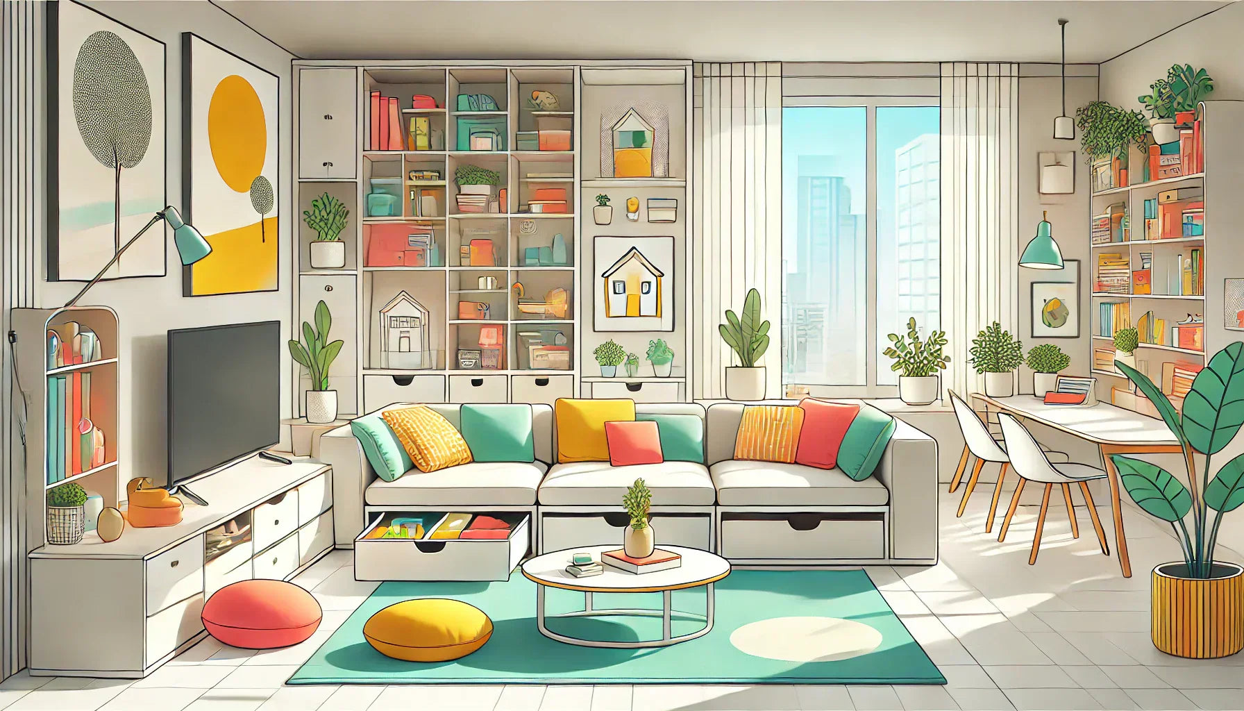 Maximising Small Spaces: Clever Furniture Solutions for Urban Living ...