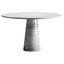 Carrara Marble Dining Table Inspired by Giusti & Di Rosa’s ‘Colonnata’