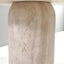 Amara Exquisite Round Travertine Dining Table