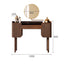 Jules North American walnut dressing table