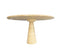 Roma Travertine Dining Table – Mangiarotti-Inspired Pedestal Design