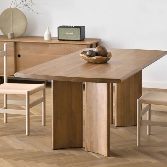 Elodie creative solid wood dining table