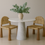 Carrara Marble Dining Table Inspired by Giusti & Di Rosa’s ‘Colonnata’