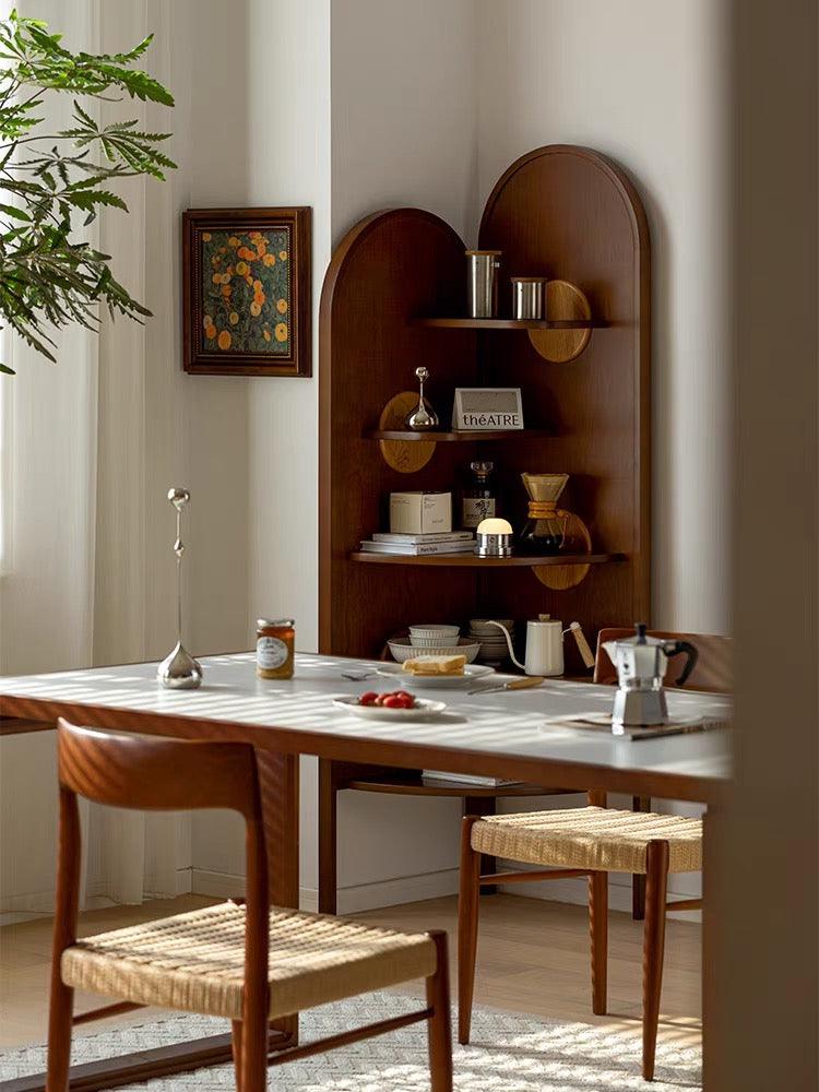 Corner cabinet shop solid wood