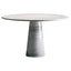 Carrara Marble Dining Table Inspired by Giusti & Di Rosa’s ‘Colonnata’