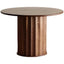 Aksel Solid timber panel base dining table