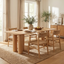 Thalassa Oak Wood Dining Table