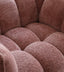 Pumpkin Single Sofa Designer Living Room Single Casual Nordic Vintage Fabric Lazy Sofa