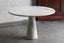 Angelo Mangiarotti-Inspired Roma Travertine Pedestal Table