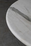 Angelo Mangiarotti-Inspired Roma Travertine Pedestal Table