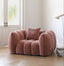 Pumpkin Single Sofa Designer Living Room Single Casual Nordic Vintage Fabric Lazy Sofa