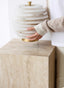 Verona Italian Travertine marble Plinths
