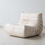 Modern customized fabric chair with plush upholstery