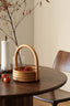 Aksel Solid timber panel base dining table