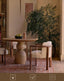 Maribel solid wood french round dining table
