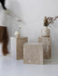 Verona Italian Travertine marble Plinths