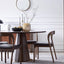 Erik solid wood round dining table