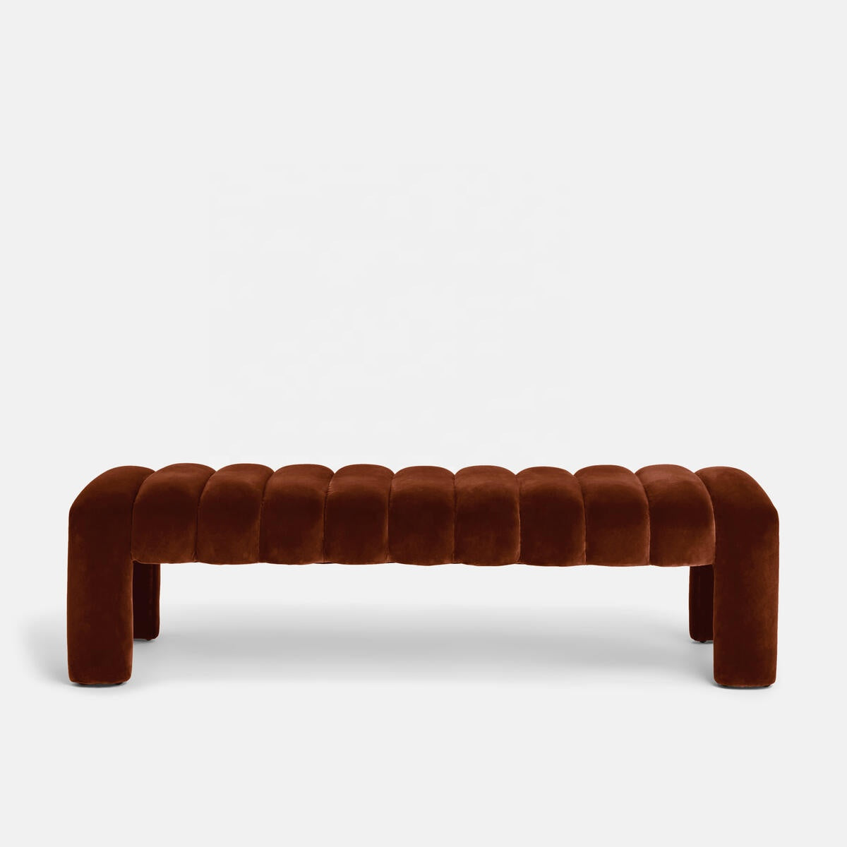 Violetta Channelled Velvet Bench from Dill & Johan, selected for Bedroom Benches and End-of-Bed Styling for Refined Interiors, shown as product inspiration for premium furniture, material quality and luxury interior design context.