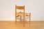 Morezhome unique soft designer solid wood dining chair with rattan seat