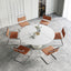 Saddle Leather & Stainless Steel Cantilever Chair