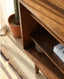 Huguette color-blocked solid wood mid century sideboard