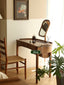 Luna retro cherry wood french dressing table