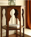 Mallory vintage flower stand corner table