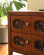 Fleur French floral bedside table