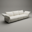 Celeste Petal Modular Sofa - Bouclé 3-Seater