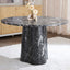 Noiré Nero Marble Pedestal Dining Table