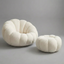 Pumpkin padded sofa chair