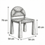 Terra Solid Wood Seaweed Accent Chair