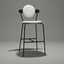 Luciana Metal High Bar Stool