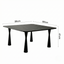 Anders wood room slim coffee table