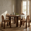 Terra Solid Wood Seaweed Accent Chair