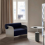 Modern Stainless Steel Accent Chair