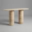 Ravello Italian Travertine Console Table