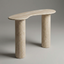Serafina Wave Travertine Console