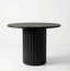 Michi Japanese solid wood round dining table