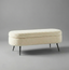 Eleanor Boucle storage Ottoman