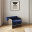 Modern Stainless Steel Accent Chair