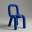 Moustache Velvet Dining Chair