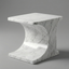 Eclipse Marble Side Table by Dill and Johan