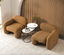 Contemporary single-seater sofa with ergonomic comfort.