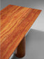 Mario Bellini Il Colonnato Table in Red Travertine for Cassina, Italy