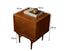 Warm wooden mid-century style nightstand