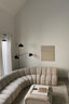 Giuseppe Italian sectional Boucle Sofa - Ivory