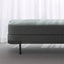 Alba Bouclé Storage Bench - Grey