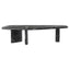 Arthur Vallin–Inspired Solid Nero Maquina & Brass Heritré Dining Table
